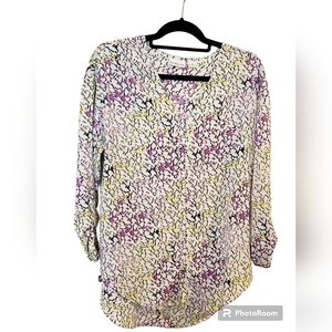 LIZ CLAIBORNE LIKE NEW TOP MEDIUM